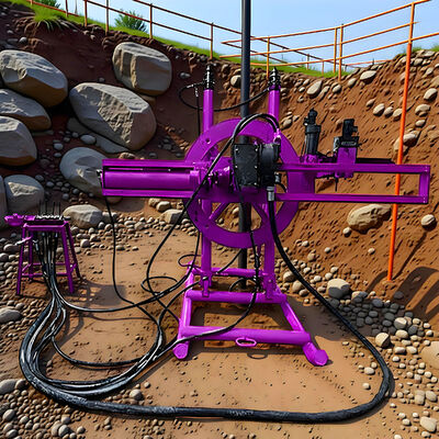 Forage portable DTH avec contrôle hydraulique et poids léger Haute efficacité de forage pour le forage de trous de soufflage