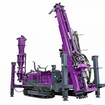 Forage à circulation inverse avec 132 kW de puissance diesel pour une profondeur de forage de 500 m et contrôle hydraulique