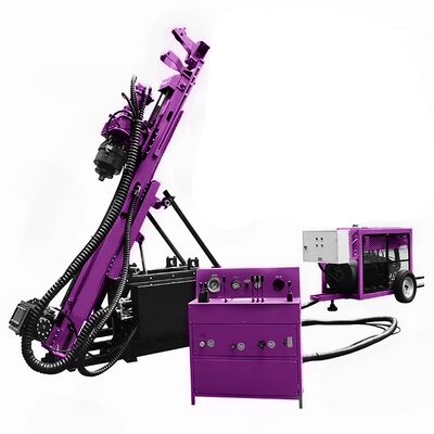 Machine de perçage mobile de petit noyau à couple et poussée élevés