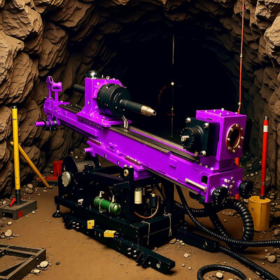 Forage hydraulique portable avec une profondeur de forage de 200 m et un rendement élevé pour les projets de tunnels