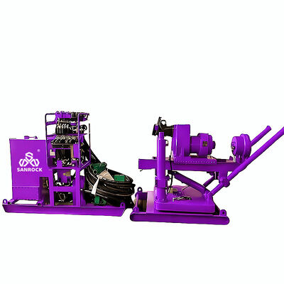 Machine de forage de tunnel Flexibilité opérationnelle Forage de noyau hydraulique Machine de forage mobile de noyau diamanté