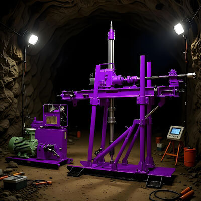 Machine de forage de noyau géologique Exploration de tunnels souterrains Prélèvement d'échantillons