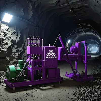 Machine de forage de noyau géologique Exploration de tunnels souterrains Prélèvement d'échantillons