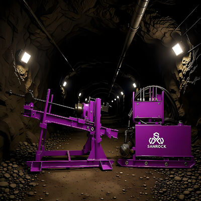 Forage de tunnel compact Machine de forage géologique souterraine Forage de noyau hydraulique