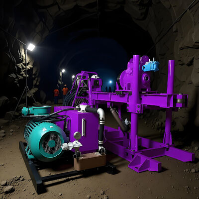 Machine de forage de tunnel à flexibilité directionnelle Forage géotechnique Forage hydraulique
