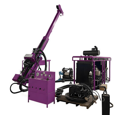 Forage de noyau rocheux Forage mobile géotechnique Forage de tunnel Exploration de noyau Forage machine