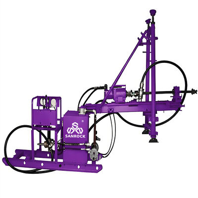Plate-forme de forage de noyau mobile, machine de forage d'échantillonnage d'exploration de tunnel, plate-forme de forage de noyau de forage rotatif