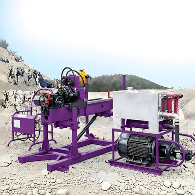 Plate-forme de forage de noyau mobile, machine de forage d'échantillonnage d'exploration de tunnel, plate-forme de forage de noyau de forage rotatif