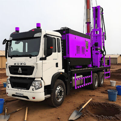 Forage de puits à eau multifonctionnel Forage de puits géothermique Machine de forage de puits