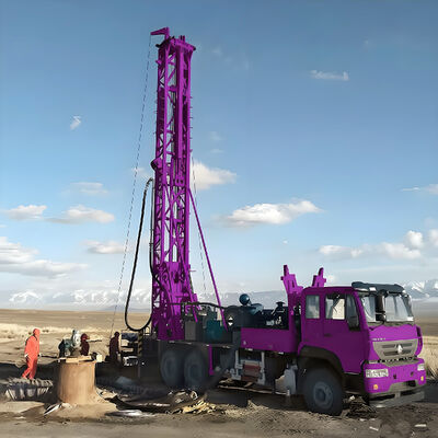 Water Well Drilling Rig With Mud Pump 400meter Deep Agricultural Irrigation Water Drilling Rig Machine