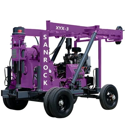 Gold Copper Mining Core Drill Rig Portable Drilling Machine Full Hydraulic Core Drilling Rig For Sale