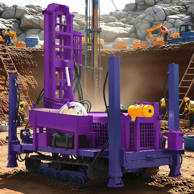 Forage hydraulique géologique sonic rig machine de forage d'échantillonnage de diamants