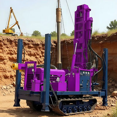 Forage sonore Forage de forage 200m Équipement géologique Forage hydraulique