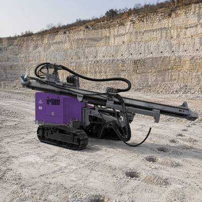 Équipement de forage de forage multi-angle facile à utiliser DTH Machine de forage à marteau Forage minier