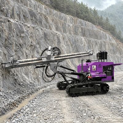 Split Type DTH Drilling Rig Mining Project 30m Depth Borehole Drilling Rig Crawler Drilling Machine for Sale