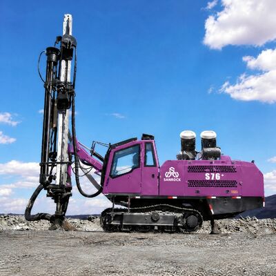 Multifunctional Borehole Drilling Rig Large Rotation Torque 3600 Nm Hard Rock Drill Machine Mining DTH Drilling Rig 