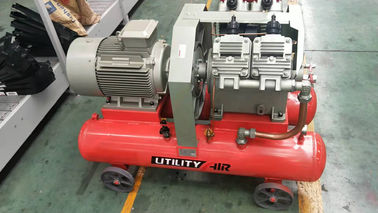 Compresseur d'air motorisé diesel silencieux rouge de perçage de compresseur d'air 0.5mpa