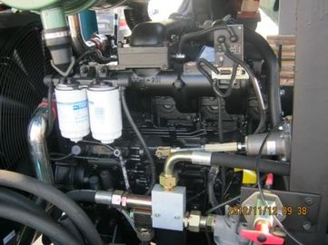 Pression d'utilisation diesel de barre de l'économie d'énergie 10-25 de compresseur d'air de vis de quatre roues