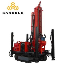 Sanrock Crawler Rotary Drilling Equipment Diesel Engine Driven Water Well Drilling 200m 300m 400m